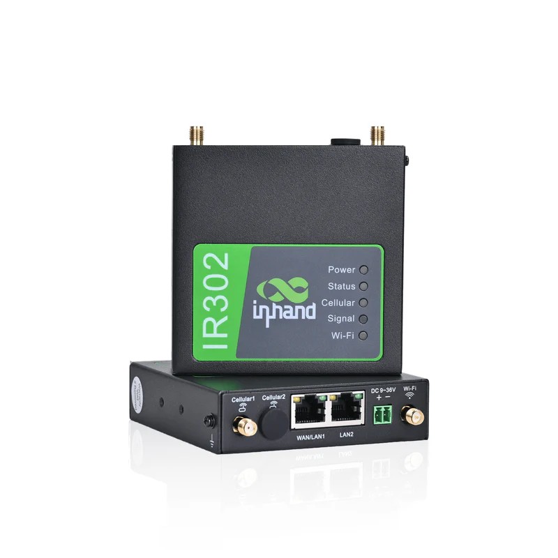 Router IR302 InHand 4G LTE industriale con VPN