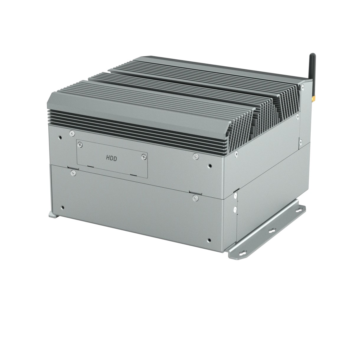 fanless industrial box pc front view