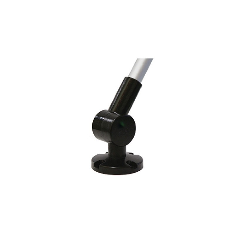 Modulo fissaggio Asta su carpenteria con snodo in plastica per QT50/QG50/QG60