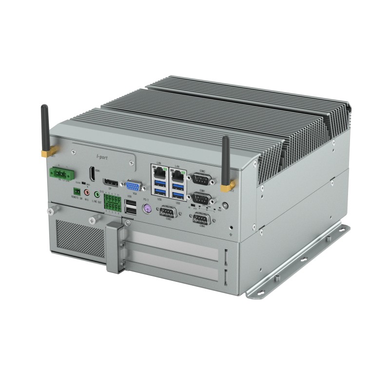 Box PC industriale fanless JL-02-391S-5 per quadro elettrico
