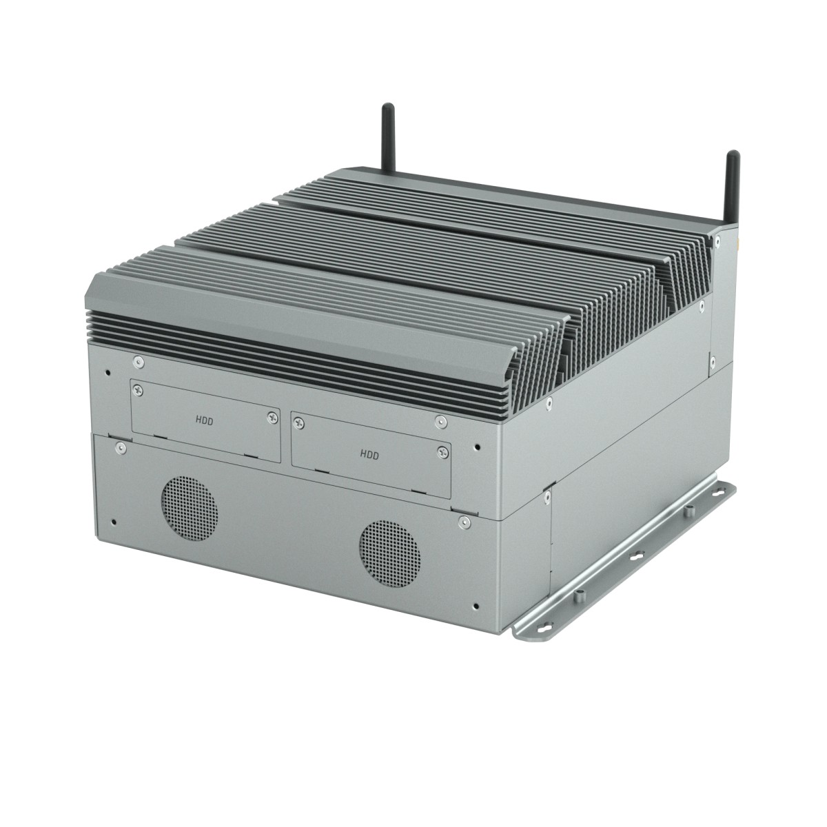 fanless industrial box pc with removable raid drives