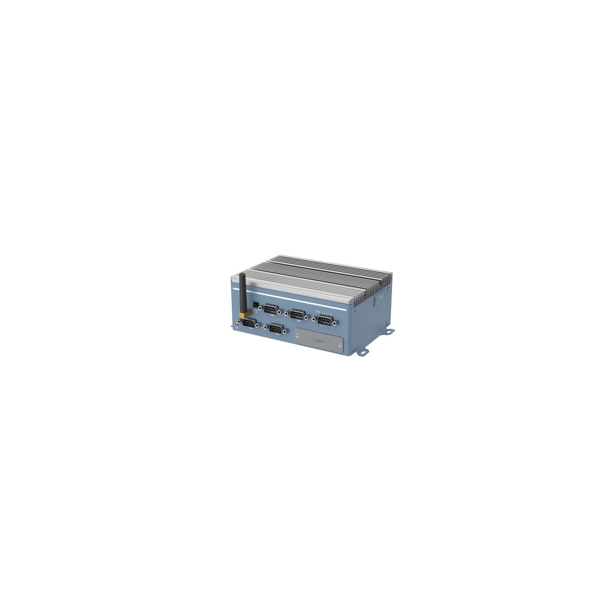 Industrial box PC with 2 Ethernet 4 serial and multiple USB ports