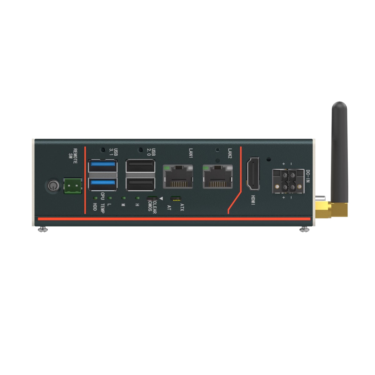 Fanless industrial box PC Telestar JL-00-6200-J