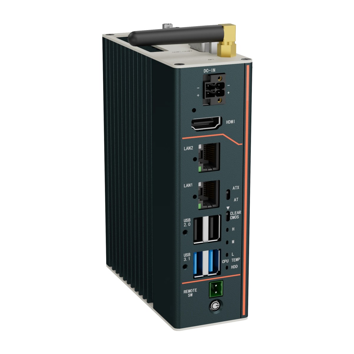 Industrial box PC for automation, line control and IoT gatewa