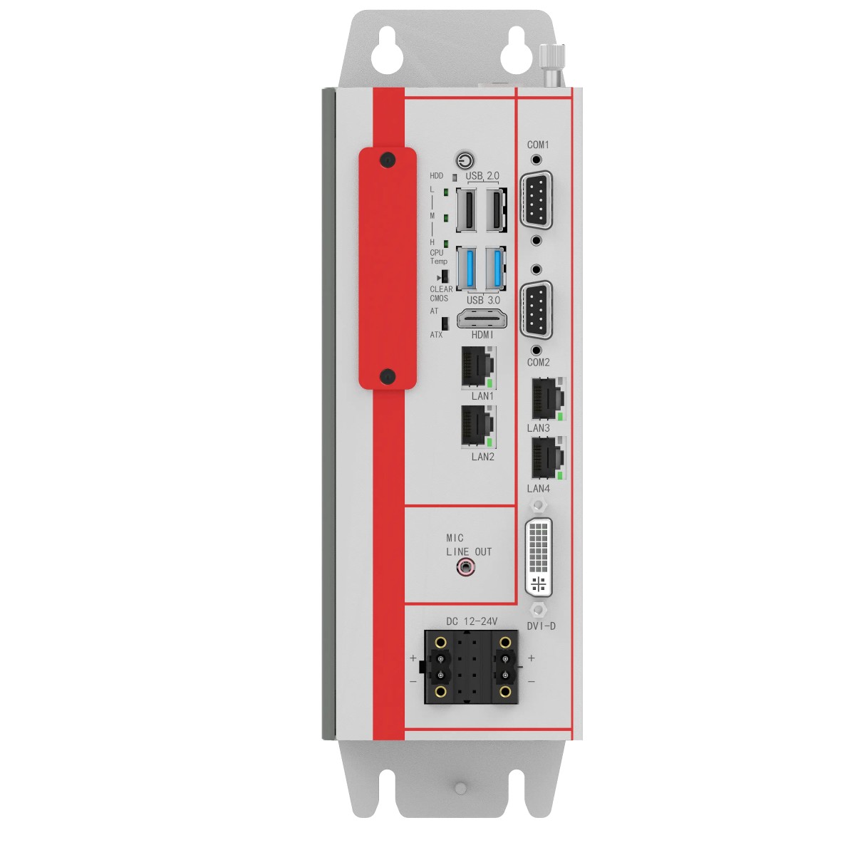 Fanless industrial box PC Telestar JL-00-6310-3
