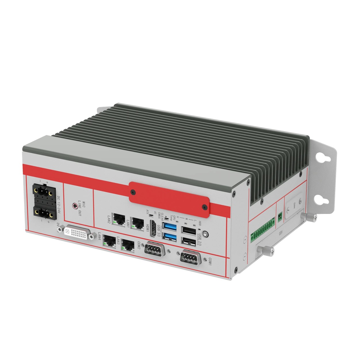 Fanless industrial box PC Telestar JL-00-6310-3