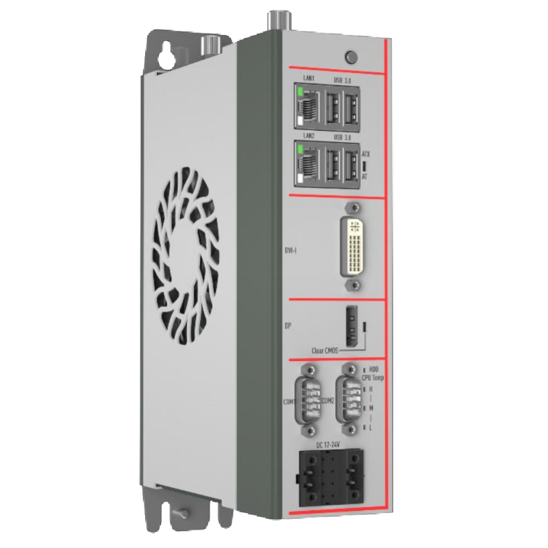 Telestar fanless industrial box PC JL-00-6300-