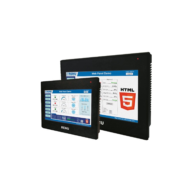 Web panel HTML 5, Display 7
