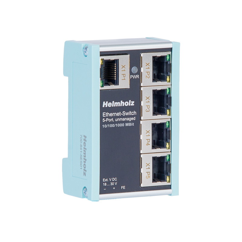 700-850-5ES01 Helmholz | Switch Profinet Managed 10/100/1000Mb | Telestar Shop Online