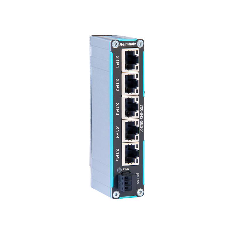 700-842-5ES01 Helmholz | FLEXtra SLIM Switch unmanaged 5/8 porte | Telestar Shop Online
