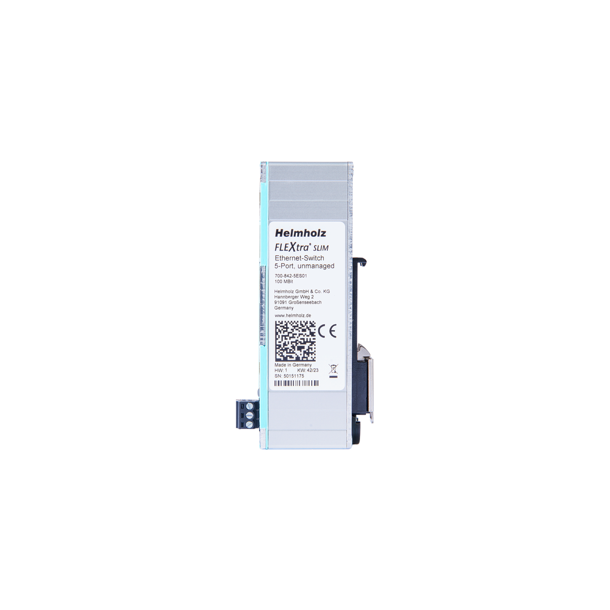 700-842-5ES01 Helmholz | FLEXtra SLIM Switch unmanaged 5/8 port | Telestar Shop Online