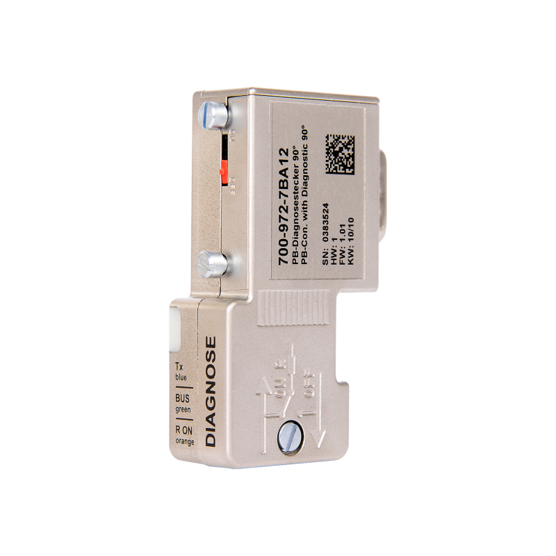 Connettore PROFIBUS con LED di diagnostica