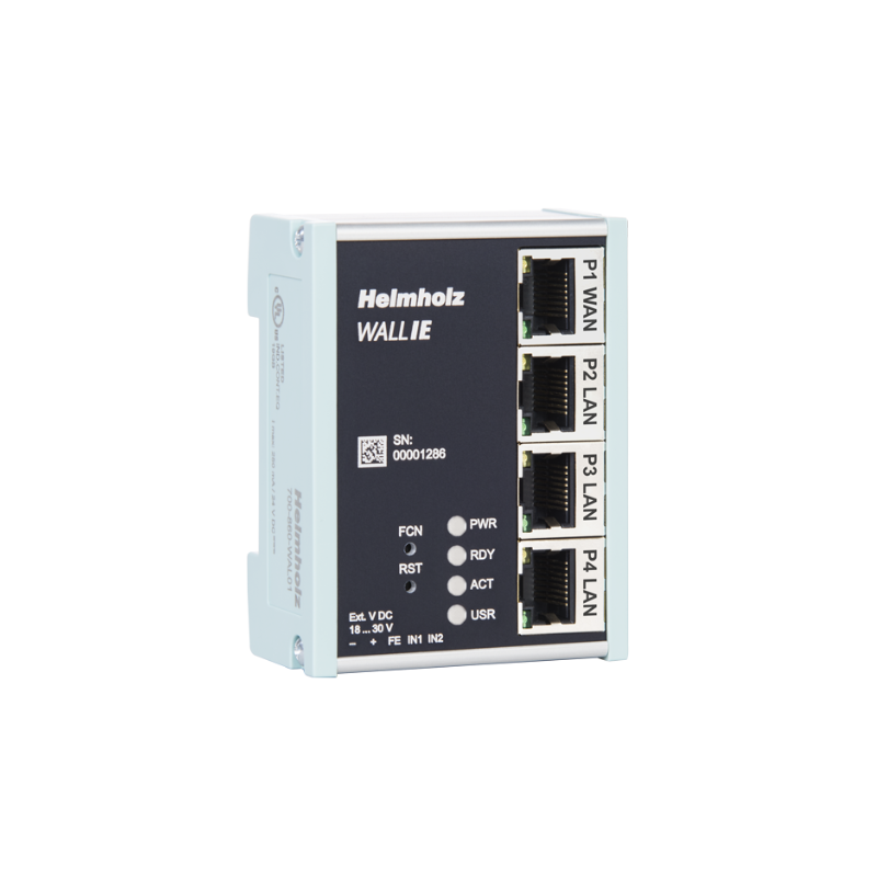 700-860-WAL01 WALL IE Helmholz | NAT Gateway/Firewall Industriale | Telestar Shop Online