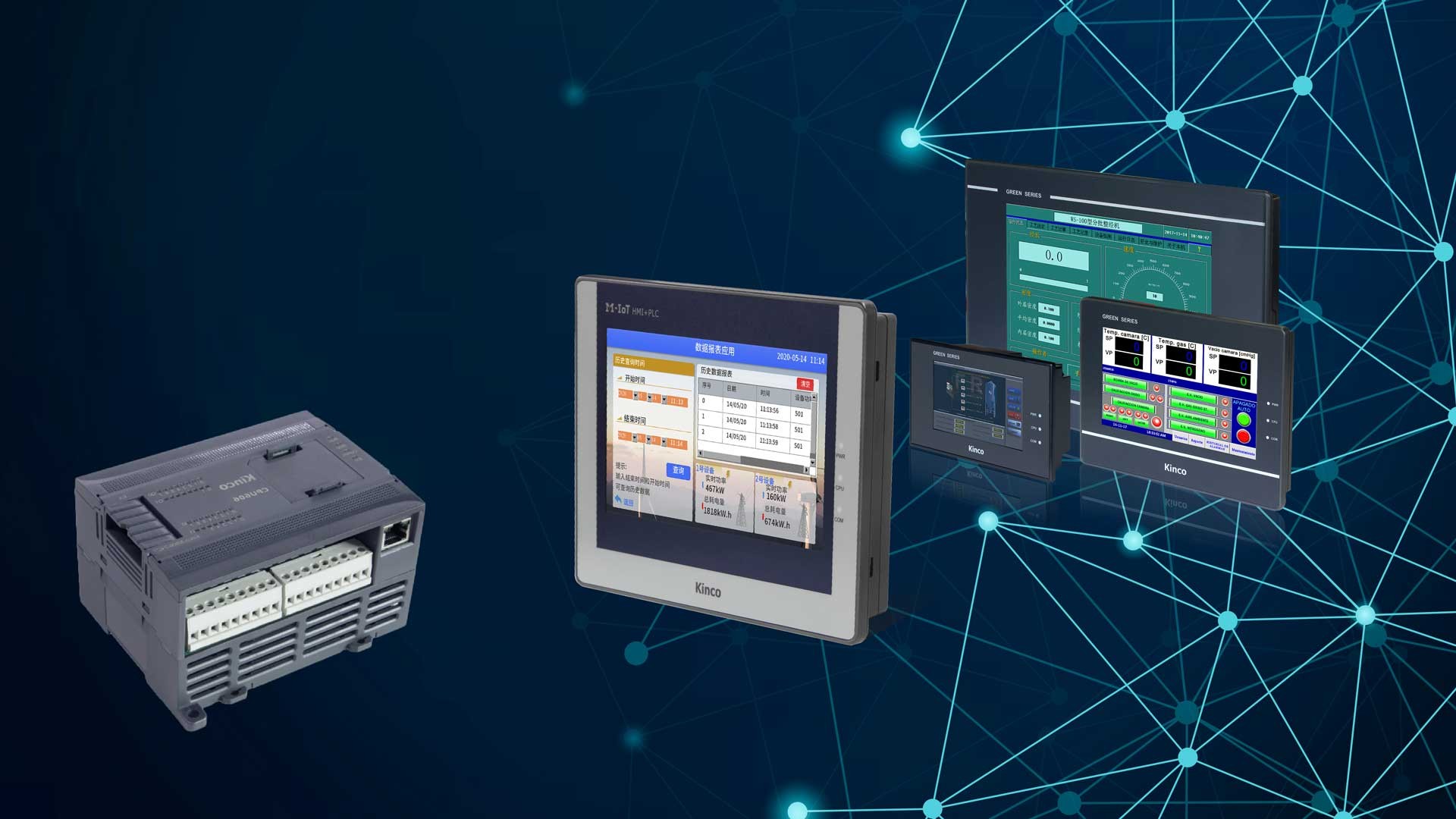 Explore all about KINCO PLCs, HMIs and PLC+HMI