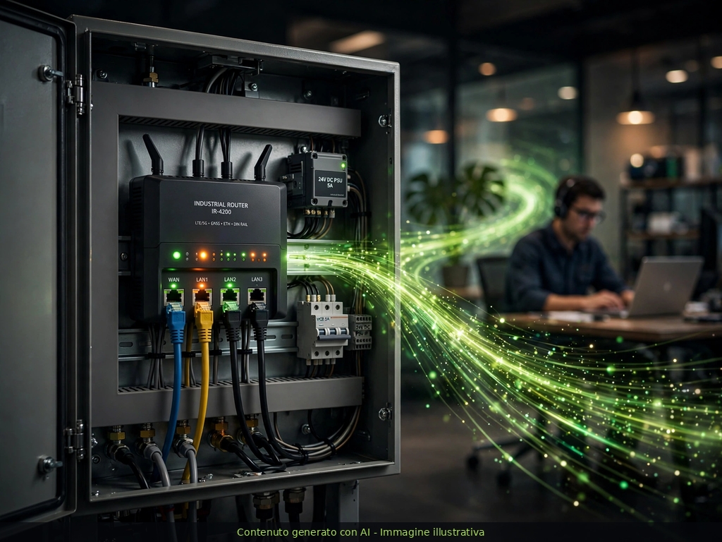 Teleassistenza remota su PLC e macchine: guida alla VPN industriale sicura