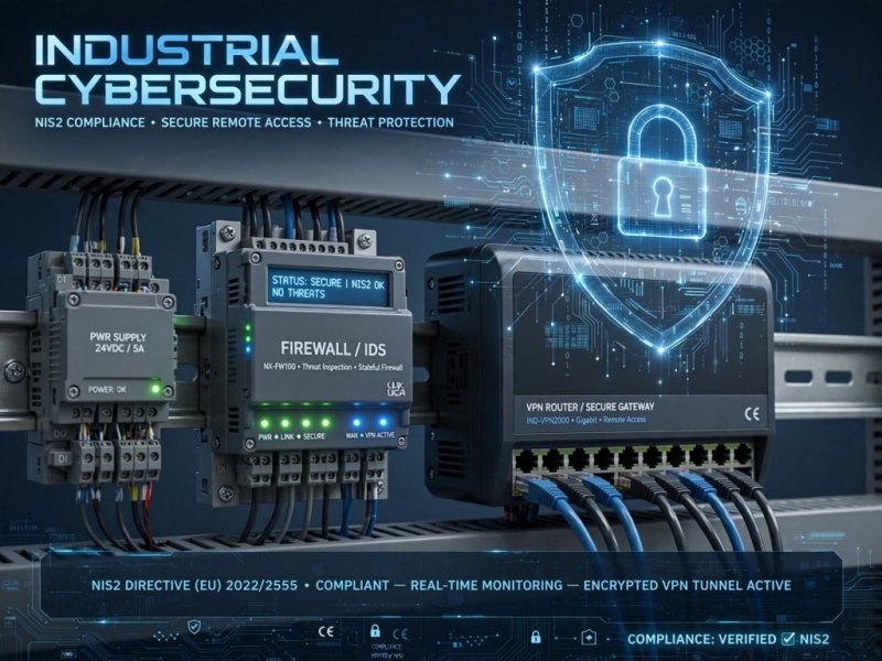Come adeguare le reti OT alla direttiva NIS2 con Firewall e Router Industriali